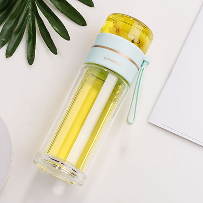Wudy Glass Tea Infuser Bottle – Smart Brewing