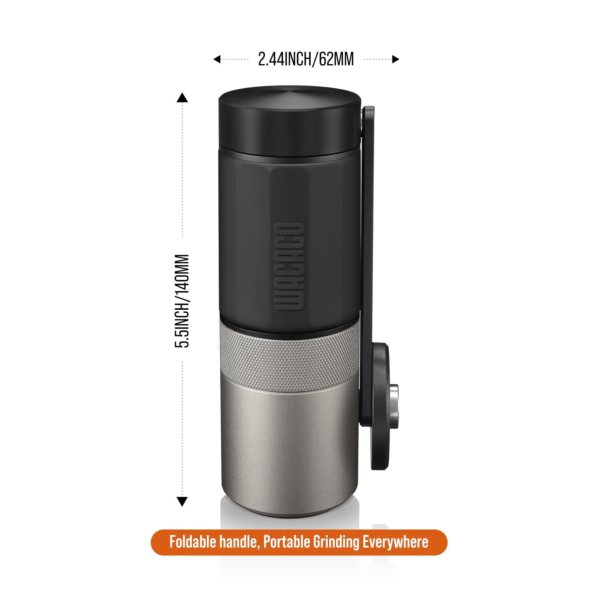 Exagrind, Portable Manual Coffee Grinder with Stainless…