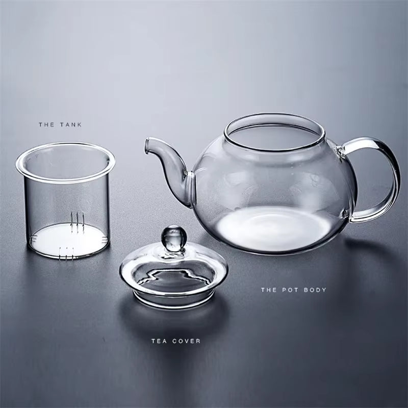 Glass Tea Set · with Infuser — Wudy Kitchen, image 6