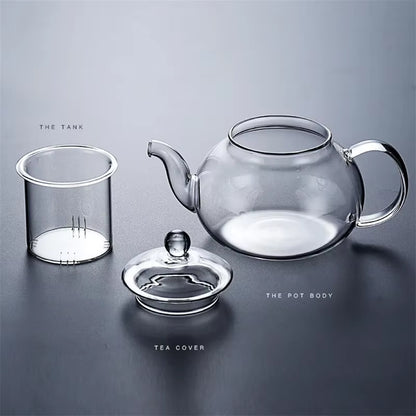 Glass Tea Set · with Infuser — Wudy Kitchen, image 6