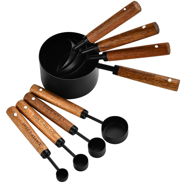 Wood Handle Measuring Set
