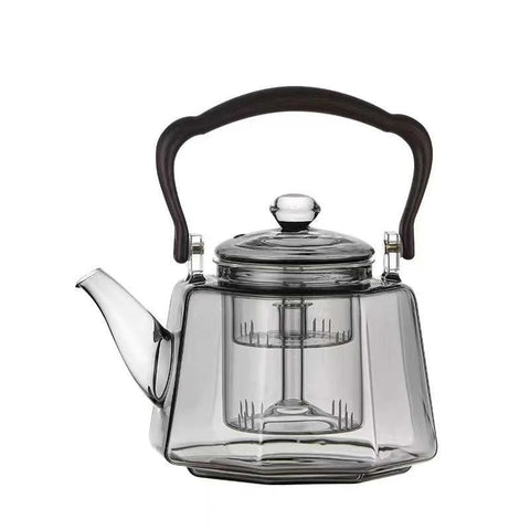 Borosilicate Glass Teapot – Heat-Resistant Transparent Teapot