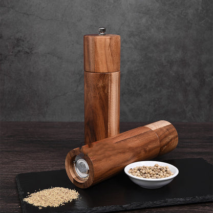 Slow Melt Acacia Ceramic Spice Mill — Wudy Kitchen, image 3