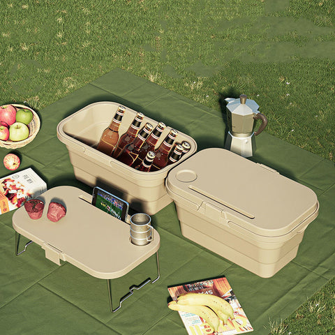 Wudy Outdoor Foldable Picnic Camping Basket