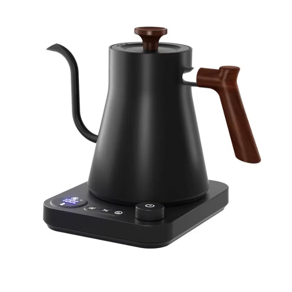 Electric Gooseneck Kettle 900ML Hand Brew Coffee Pot Smart Teapot Temperature Control Pot Rapid Heating Kettle 110V/220V