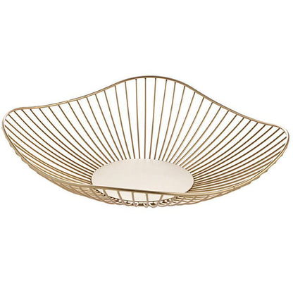 Wudy Lotus Leaf Basket | Sculptural Modern Centerpiece Bowl