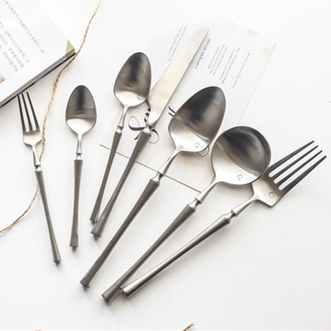 Premium Stainless Steel Cutlery Set – Modern Flatware