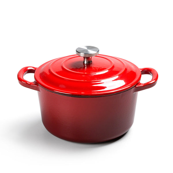 Enameled Cast Iron Pot · 24 cm — Wudy Kitchen, image 6