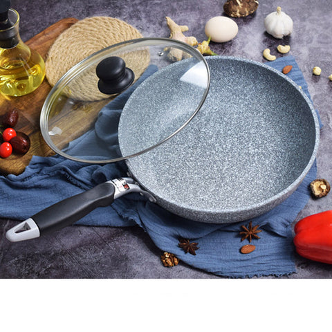 Japanese Maifan Stone Non-Stick Wok Pan – Designed for Balanced Cooking