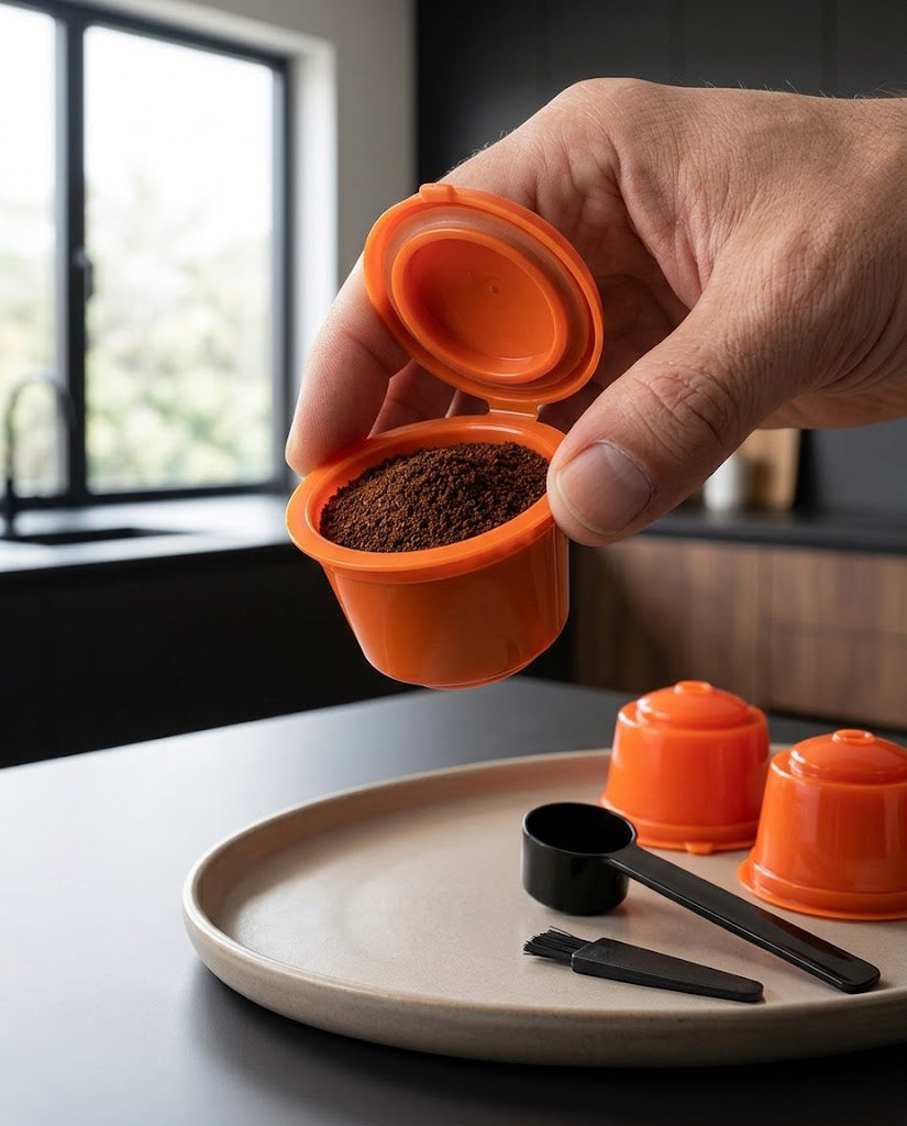 Refillable Coffee Capsules for Dolce Gusto · 3-Pack
