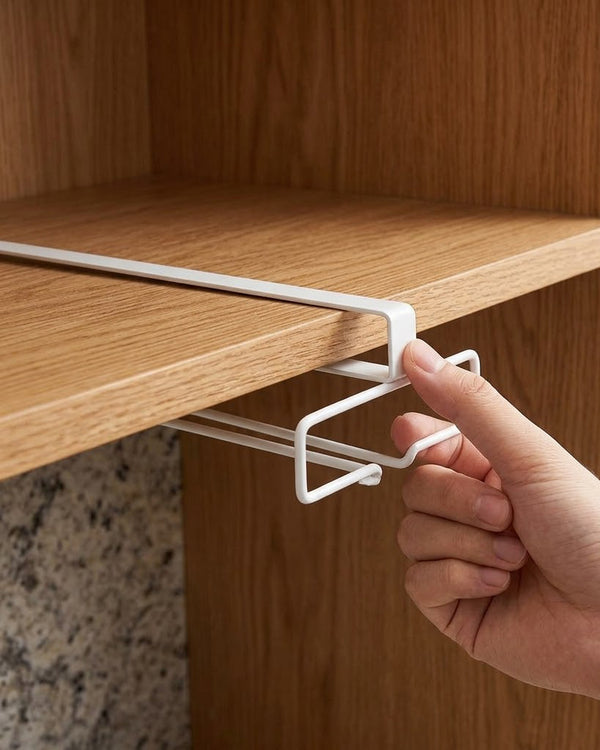 Under-Cabinet Wine Glass Rack — Wudy Kitchen, image 2