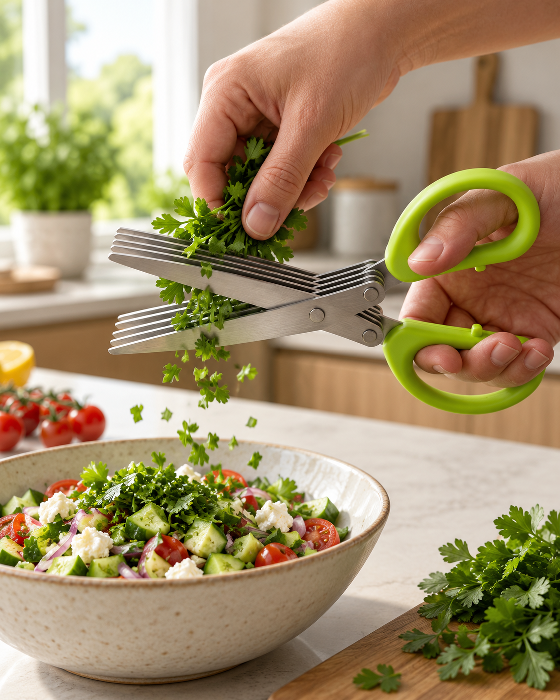 Multi-Blade Herb Scissors