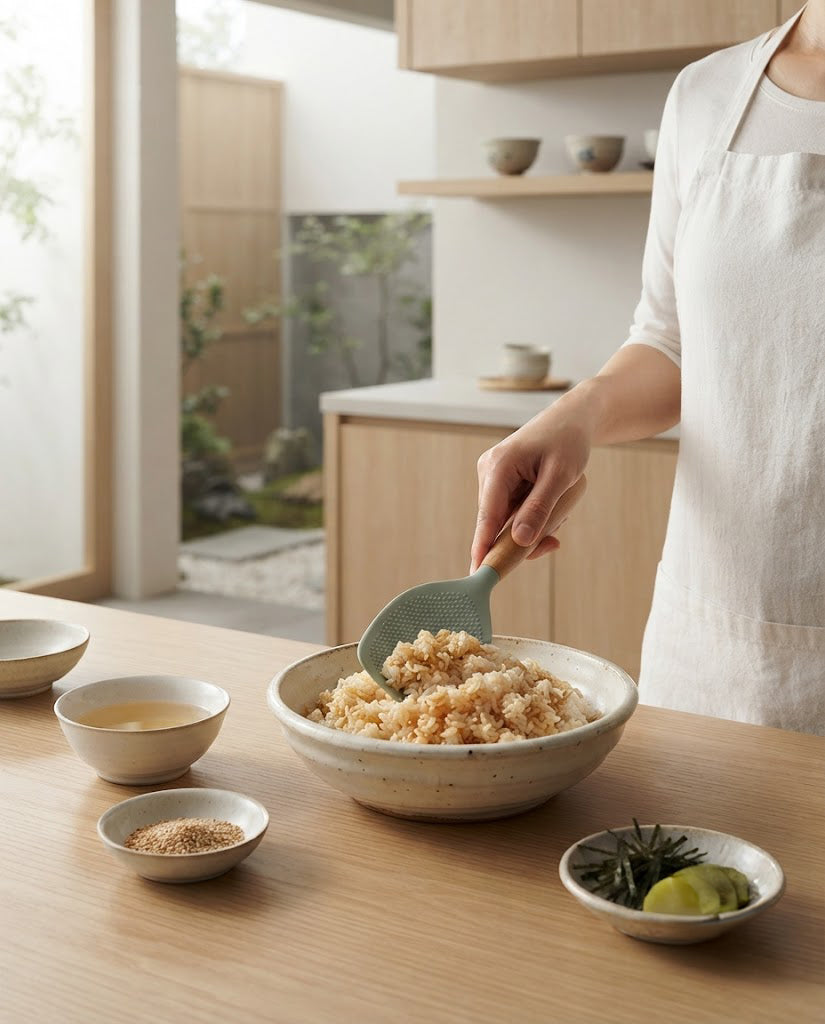 Silicone Cooking Spoon · 10.5" (27 cm)