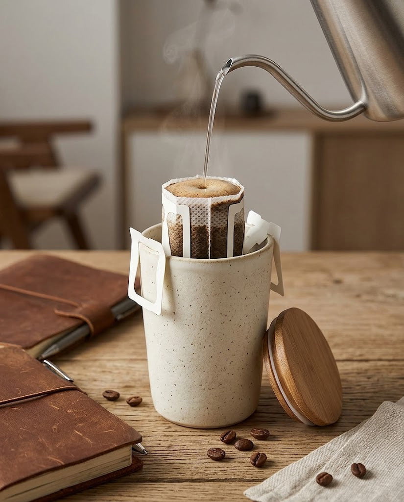 Hanging-Ear Drip Coffee Filters — Wudy Kitchen, image 3