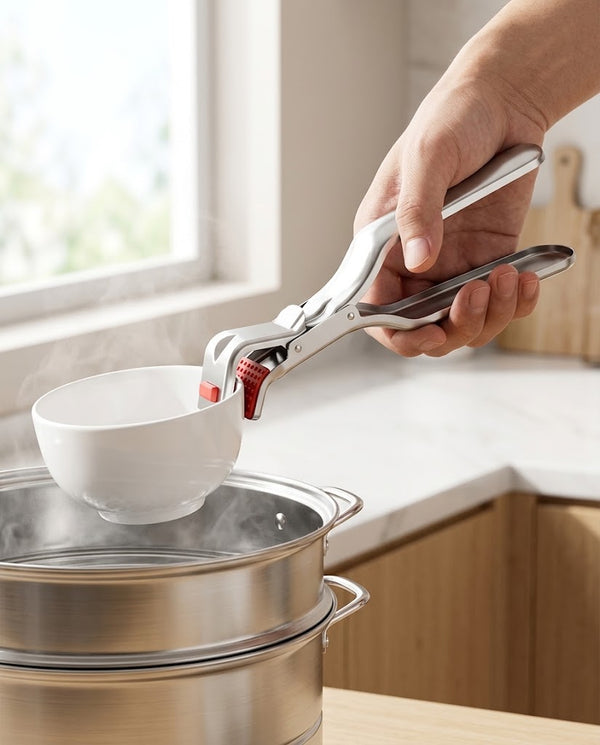 Stainless Steel Hot-Dish Gripper