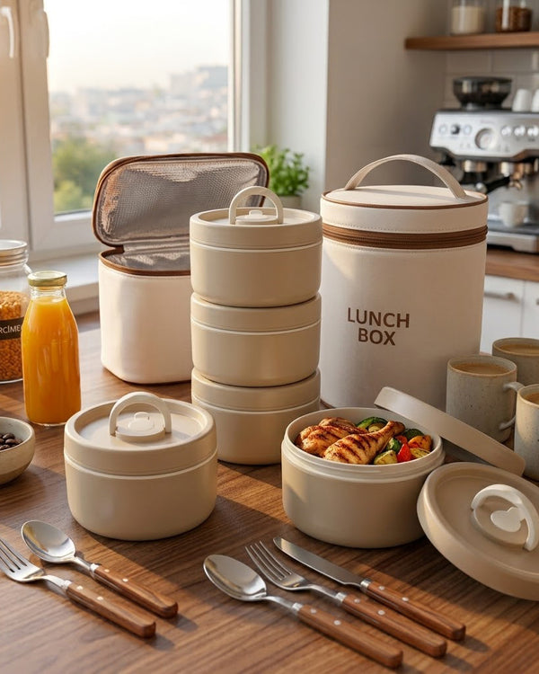 Insulated Lunch Container Set · 3-Piece — Wudy Kitchen, image 3