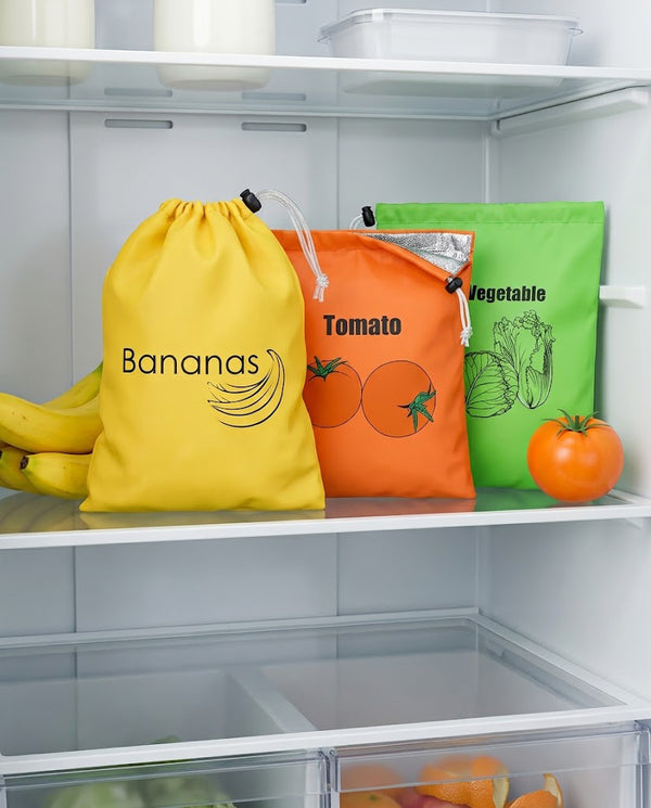 Produce Storage Bags — Banana & Greens Keepers — Wudy Kitchen, image 3