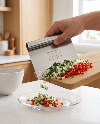 Stainless Steel Dough Scraper & Divider