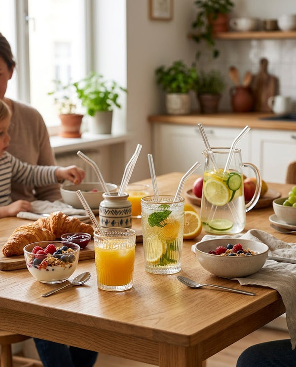 Heat-Resistant Glass Straws · Set with Brush — Wudy Kitchen, image 5