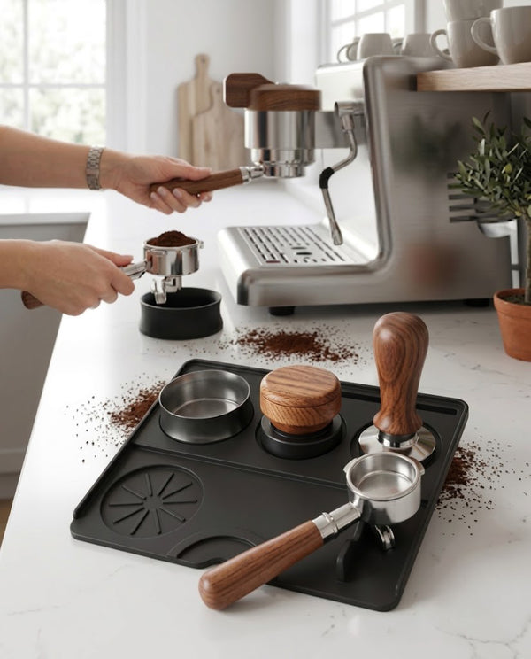 Silicone Coffee Tamper Mat · 13 cm — Wudy Kitchen, image 3