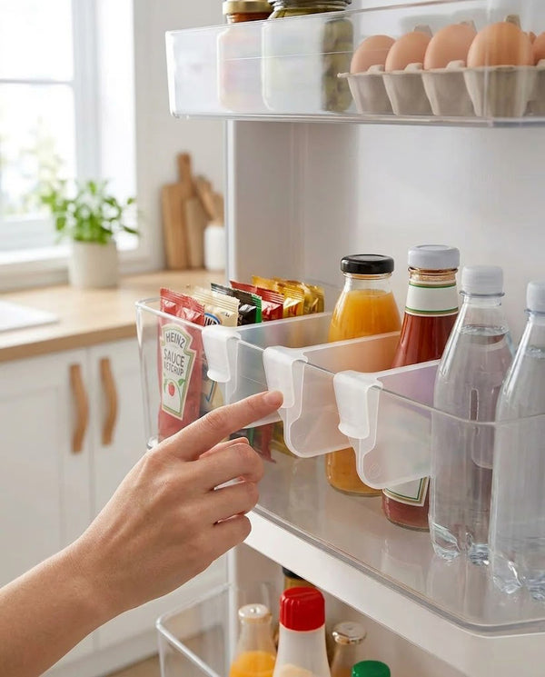 Adjustable Fridge Shelf Dividers