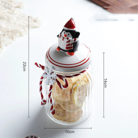 Decorative Storage Jar – Airtight Glass