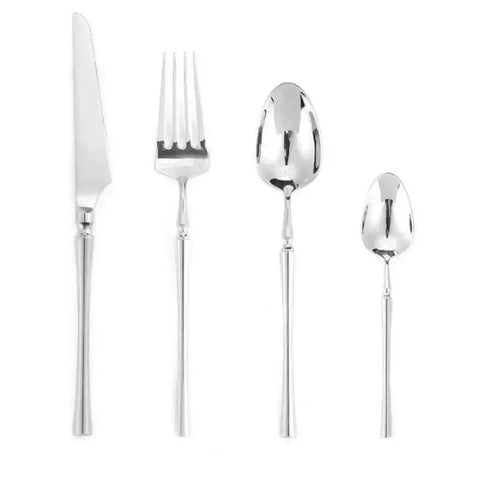 Premium Stainless Steel Cutlery Set – 1 Set Modern Flatware