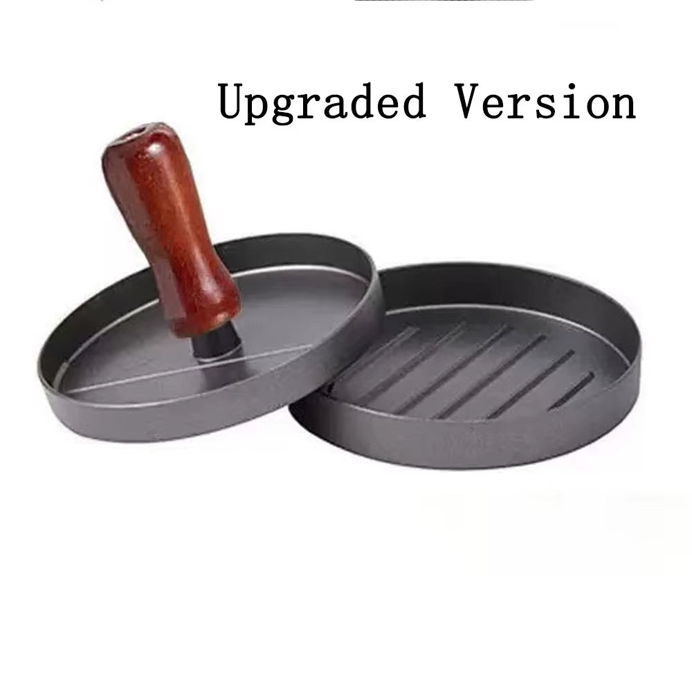 Burger Press Hamburger Meat Tool Patty Maker Aluminum Burger Maker for Kitchen BBQ Grill
