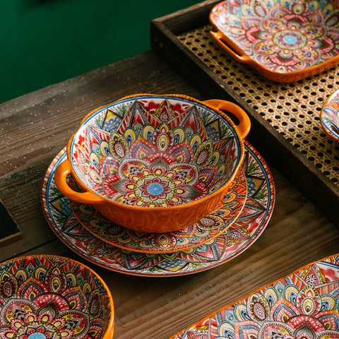 Mandala Porcelain Dinnerware Collection