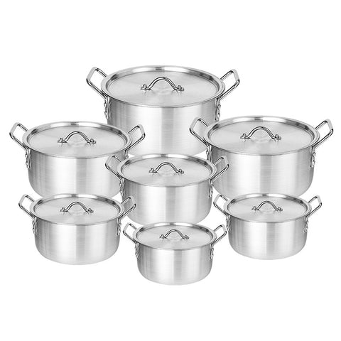 Modern Aluminum Cookware Set (5-Piece / 7-Piece)