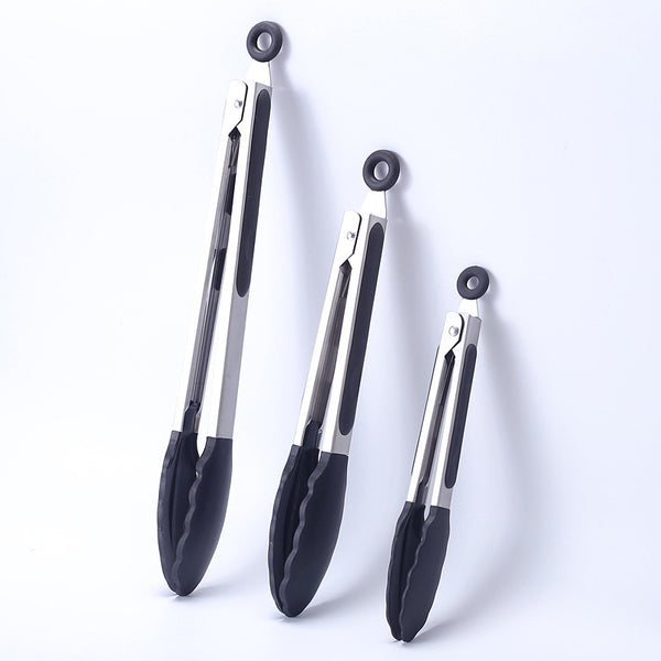 Heat Resistant Silicone Tongs