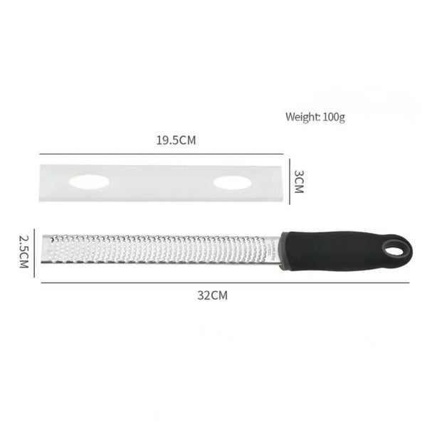 12 Inch Multifunctional Rectangle Stainless Steel Cheese Grater Tools Chocolate Lemon Zester Fruit Peeler Kitchen Gadgets