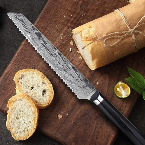Serrated Bread Knife – Clean Slices, Lasting Sharpness