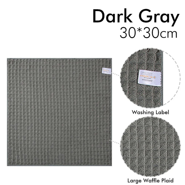 Super Absorbent Barista Bar Towel Coffee Machine Special Rag No Lint Square Towel Cleaning Cloth Coffee Machine Cleaning Towel