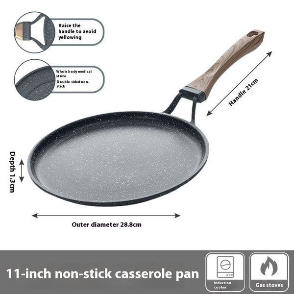 Wudy Kitchen — Wudy Medical Stone Non-Stick Pan | Designed for Effortless Home Cooking