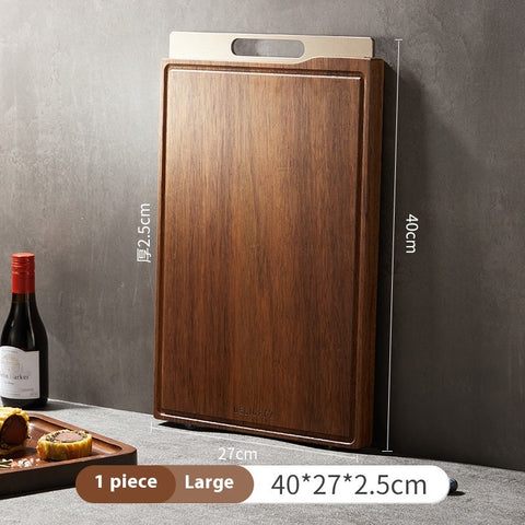 Household Solid Wood Cutting Board – Anti-Mildew Antibacterial Kitchen Board