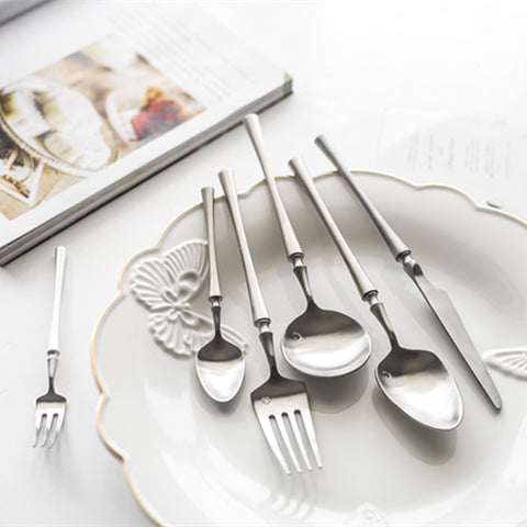 Premium Stainless Steel Cutlery Set – Modern Flatware