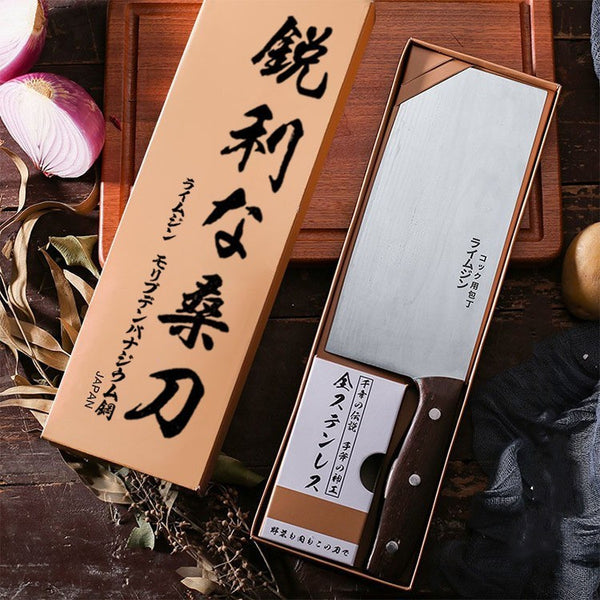 Wudy Kitchen — Damascus Steel Chinese Cleaver Knife with Premium Gift Box