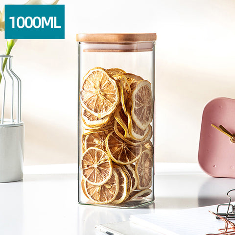 Glass Storage Jar-Spices & Dried Fruits