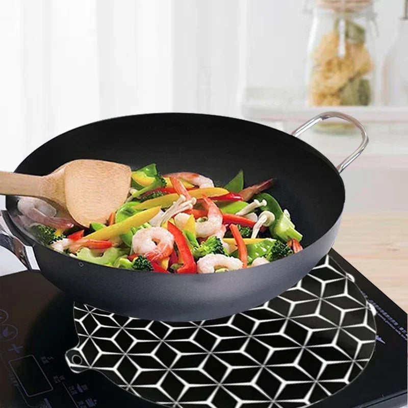 It is suitable for use on induction cooktops.