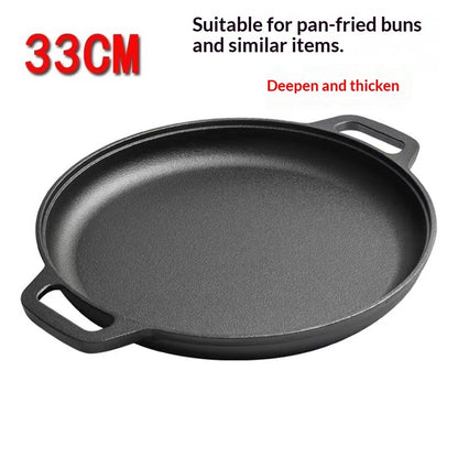 Cast-iron Skillet Frying Pan And Pancake Makerthickened And Nonstick