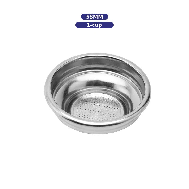 Coffee Filter Basket 51Mm 54Mm 58MM Stainless Steel Replacement for Bottomless Portafilter Espresso Tools Barista Accessories