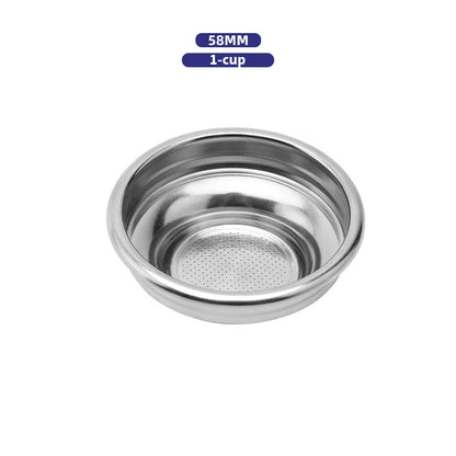 Coffee Filter Basket 51Mm 54Mm 58MM Stainless Steel Replacement for Bottomless Portafilter Espresso Tools Barista Accessories