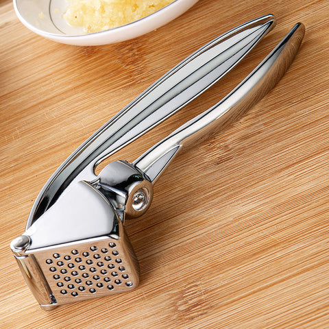 Premium Stainless Steel Garlic Press – Heavy-Duty & Rust-Resistant