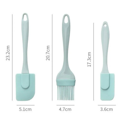 Silicone Spatula & Brush Set · 3-Piece — Wudy Kitchen, image 7