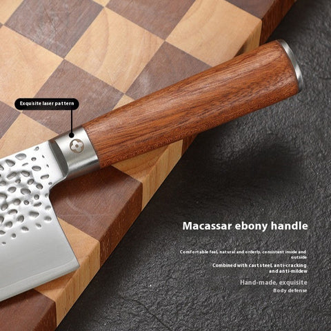 Household Minimalist Wooden Handle Chef's Knife