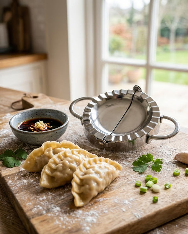 Stainless Steel Dumpling Press — Small / Medium / Large — Wudy Kitchen, image 4