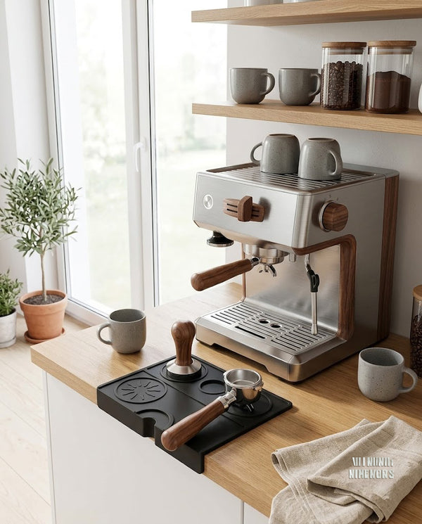 Silicone Coffee Tamper Mat · 13 cm — Wudy Kitchen, image 4