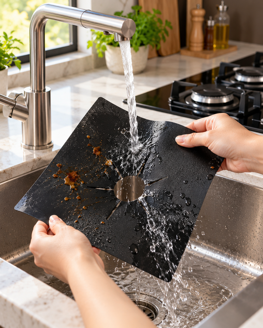 Rinses clean in seconds