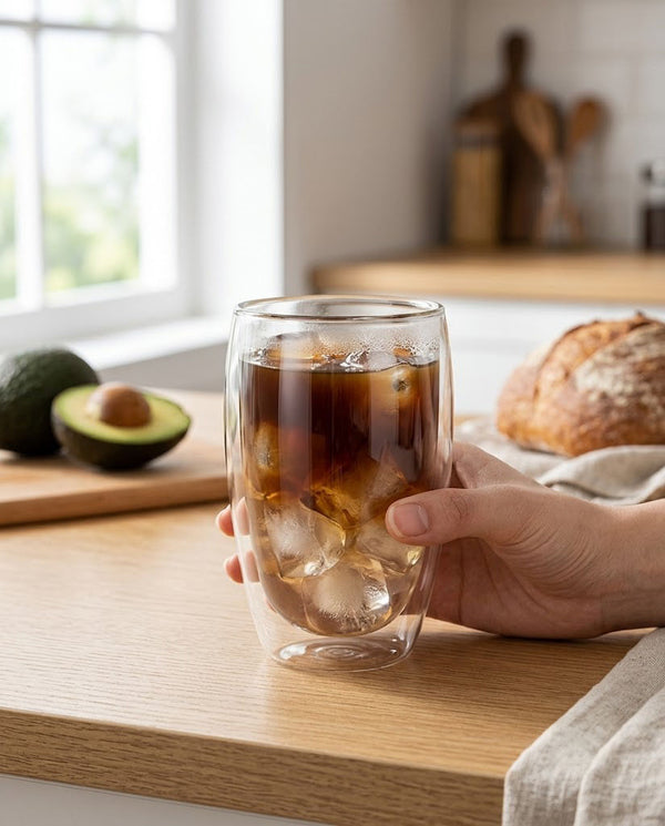 Calm Sip Double-Wall Glass Cup — Wudy Kitchen, image 5